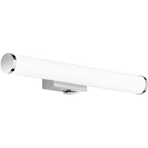 Moderna lampada da parete per bagno Trio LED Mattimo, 40cm, cromo/bianco, adatta per ambienti umidi.