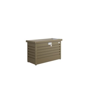 Biohort Paket-Box 100 in bronzo metallizzato: Box universale per pacchi con serratura a cilindro.