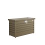 Biohort Paket-Box 100 in bronzo metallizzato: Box universale per pacchi con serratura a cilindro.