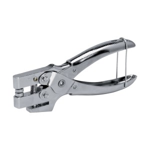 Pinza fustellatrice in metallo per carta, cartone e pelle.