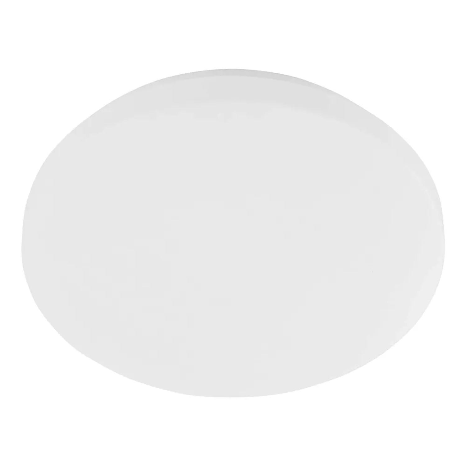 Plafoniera LED Eglo Pogliola-E bianca e rotonda, diametro 26 cm.