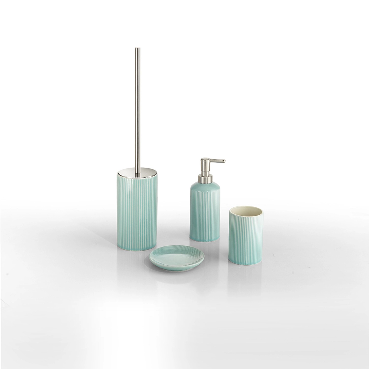 Portasapone Da Appoggio In Ceramica Serie Marika Bianco | Leroy Merlin