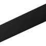 Profilo angolare nero Arcansas, lati disuguali, in PVC, 15x1000 mm.