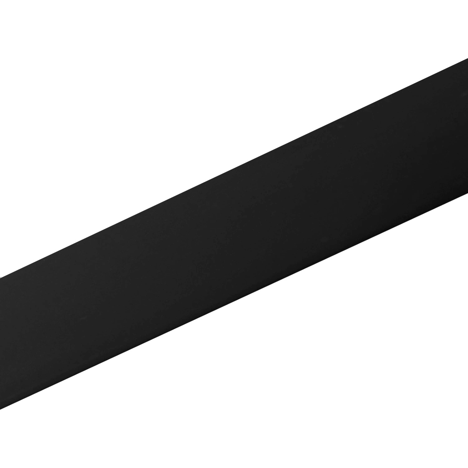 Profilo angolare nero Arcansas, lati disuguali, in PVC, 15x1000 mm.