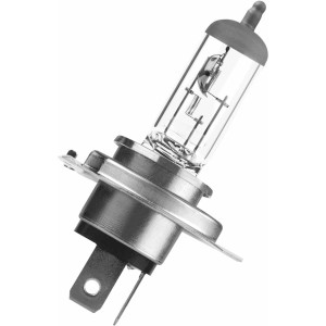 Lampadina alogena H4 per auto, parte dell'impianto elettrico auto.