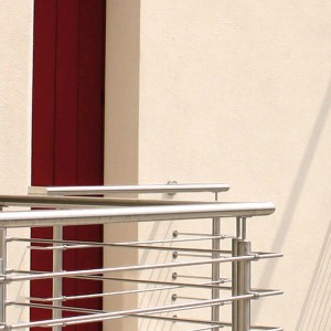 Ringhiera in acciaio inox per scale e balconi. Accessori per ringhiere.