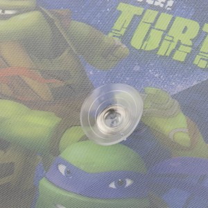 Parasole auto t.b.t. con ventosa, motivo Ninja Turtles.