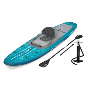 Bestway SUP Board Set Aqua Drifter con sedile, pagaia e pompa. Stand up paddle board allround blu.
