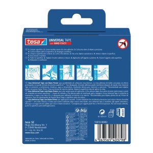 Nastro adesivo universale Tesa con Nano Power, uso versatile.
