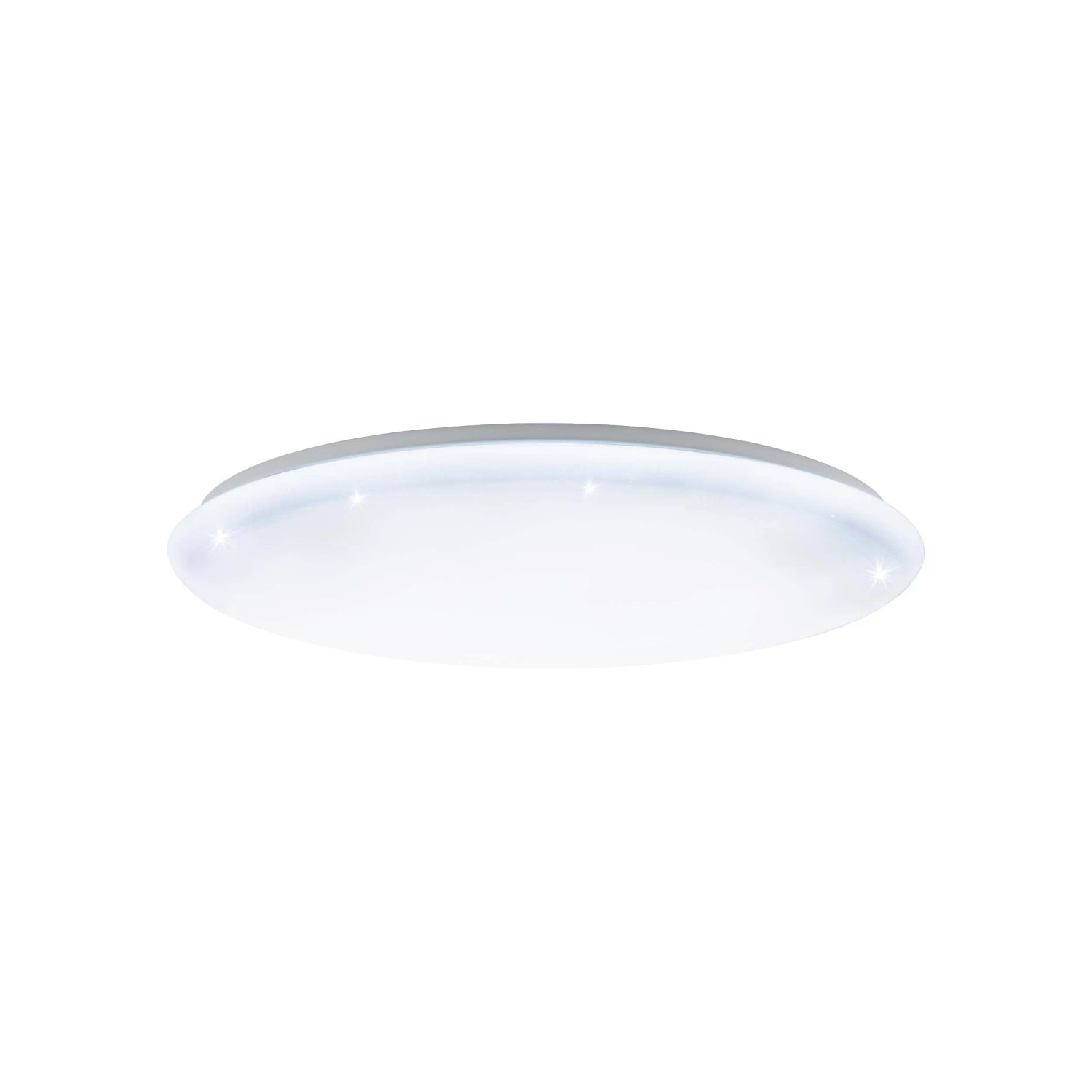 Plafoniera da incasso dimmerabile stile luna da 35 cm, plafoniera