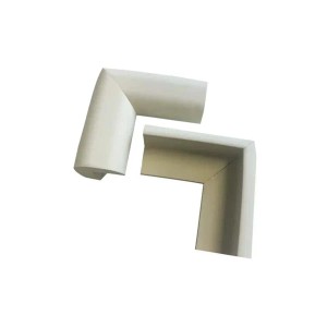 Paraspigoli adesivi bianco 5x5x3 cm 4 pz