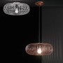 Lampada da soffitto Trio Johann, rame antico, con effetto luce decorativo, lampada da soffitto e a sospensione.