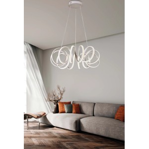 Sospensione LED Sissy 5500 lm 3000K 60x60 cm