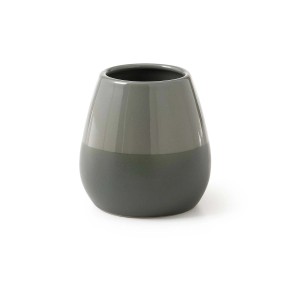 Portaspazzolini bagno Wilma in ceramica verde salvia