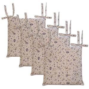 Set coprisedia sfoderabili viola-azul 4 pz