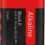 Batteria alcalina 9V E per dispositivi con richiesta di energia costante.
