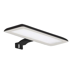 Accessorio per specchio t.b.t. in bianco e nero.