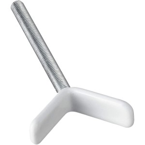 Adattatore per scale Abus JC9203 Henry per cancelli per scale, mandrino a Y in metallo e plastica.