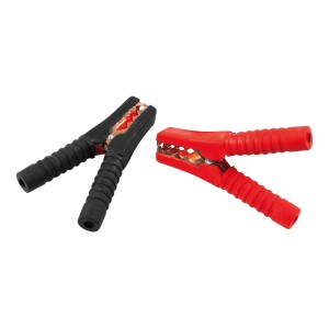 Morsetti per batteria (rosso/nero) per la cura dell'auto.