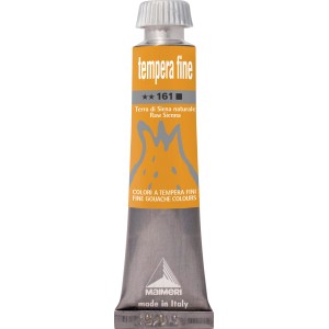 Tubo di colore a tempera 'Terra di Siena naturale' di Maimeri.