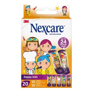 Cerotti Nexcare™ 3M Happy Kids Professions 20 pz assortiti
