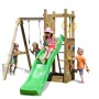 Gioco da giardino Funny 3 scivolo e altalena 290 x 200 x h210 cm_5