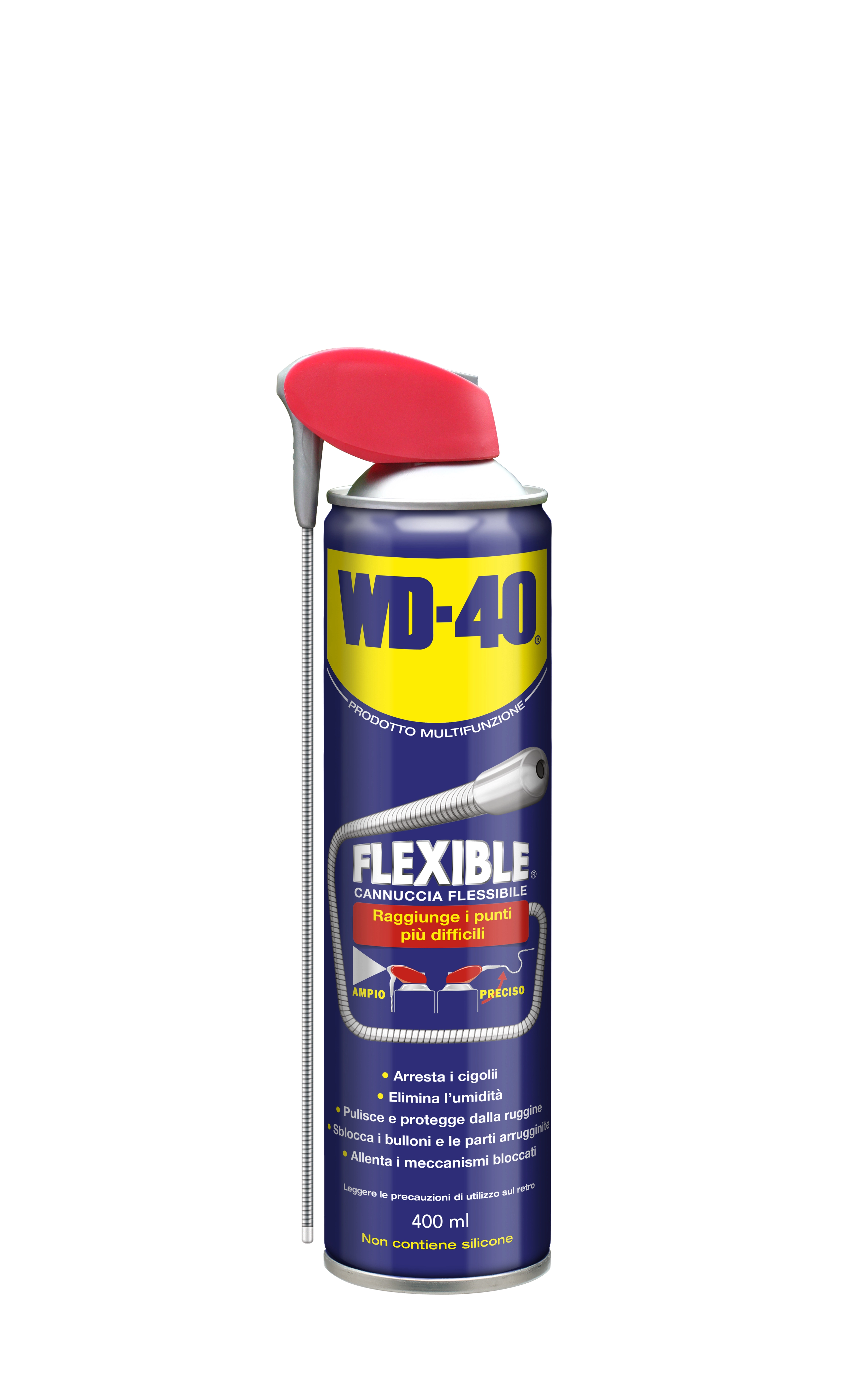 Lubrificante spray multiuso WD-40 FLEXIBLE 400 ml