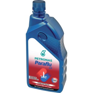 Concentrato di liquido refrigerante Petronas Paraflu per la cura dell'auto.