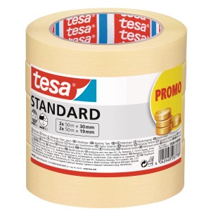 Nastro adesivo per mascheratura Tesa Standard, set da 2.