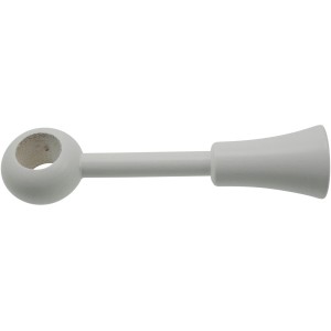Supporto per bastone per tende t.b.t. bianco per bastoni per tende Binari per tende.
