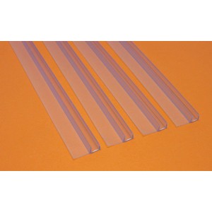 t.b.t. Profili di tenuta per doccia, listelli in plastica trasparente come accessori per box doccia.