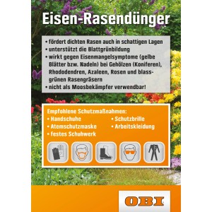 Neudorff Ferramin Fertilizzante al Ferro 250ml: Concime fogliare per piante ornamentali verdi, arbusti e prati.