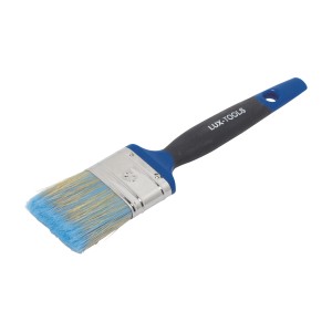 Pennello piatto LUX 50mm con impugnatura morbida per vernici, pennello universale.