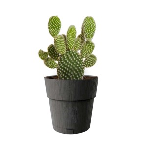 Vaso per piante plastica riciclata Grafite Ø 25 cm
