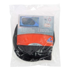 t.b.t. parasole per finestrino auto con ventose, 65x38cm, in confezione.