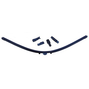Tergicristallo Bosch Aerotwin AP400U con adattatori per parabrezza auto.