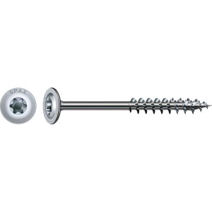 Vite per legno Spax con testa a disco, attacco T-Star plus, Ø 8 x 140 mm, 16 pezzi