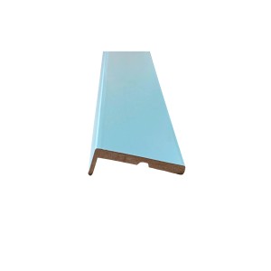Listello per porta azzurro chiaro per porte interne, accessori di montaggio.