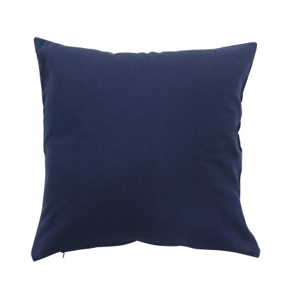 Fodera per cuscino tinta unita navy 40x40 cm