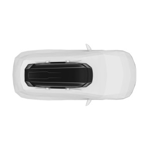 Box da tetto per auto Motion 3 XXL nero lucido