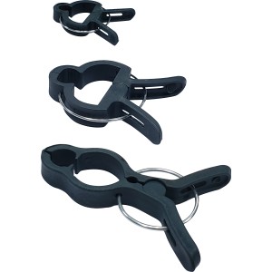 Set di 20 clip per piante in varie dimensioni per la stabilizzazione delle piante in giardino.