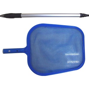 Summer Fun Skimmer standard per piscina con manico per la pulizia di piscine e vasche.