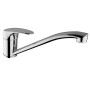 Miscelatore monocomando t.b.t. cromato per cucina.