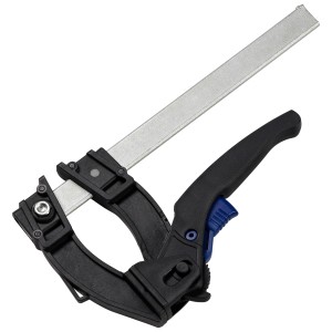 Morsetto a leva LUX Comfort, apertura 250 mm, per un serraggio preciso.