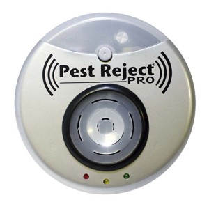 Dispositivo antizanzare Pest Reject Pro per il controllo dei parassiti, colore argento.