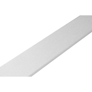 Profilo per balconi Arcansas in alluminio rivestito, lunghezza 250 cm. Profilo per piastrelle per balconi e terrazze.