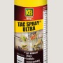 Spray insetticida giallo KB TAC Spray Ultra per insetti volanti e striscianti, 150ml.