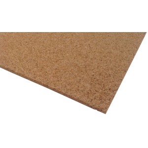 Pannello isolante in sughero t.b.t. per isolamento termico e acustico.