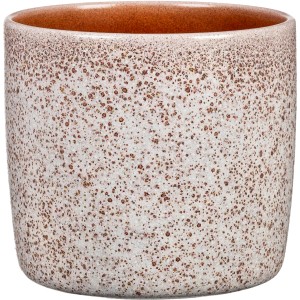 Scheurich Vaso per piante Solido Roccia, Ø 13cm, vaso in ceramica con superficie screziata.