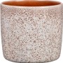 Scheurich Vaso per piante Solido Roccia, Ø 13cm, vaso in ceramica con superficie screziata.